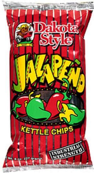 Dakota Style Original Kettle Cooked Chips 8 Oz Nutrition Information