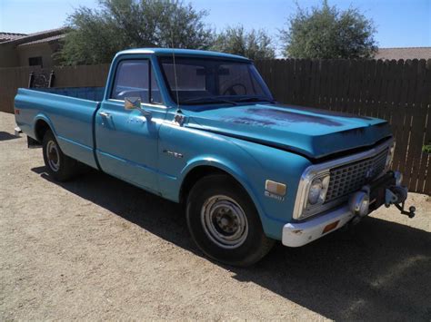 1972 Chevrolet C20 Custom Pickup For Sale Photos Technical