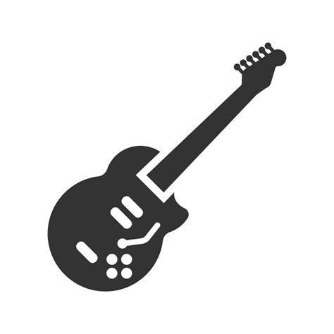 premium vector lead guitar icon
