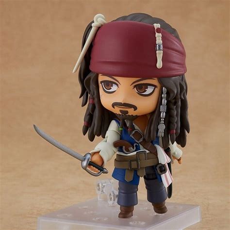 Hot Nendoroid Captain Jack Sparrow Pirates Of The Caribbean Action Figure 1557 EBay
