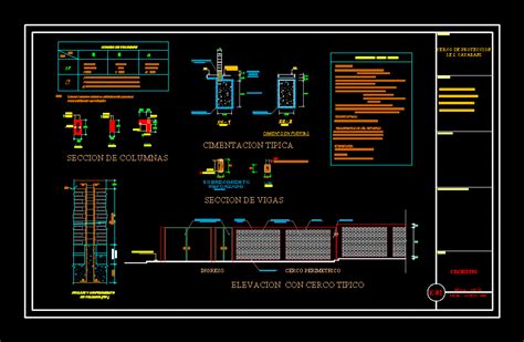 Detalles De Muros En Autocad Librer A Cad