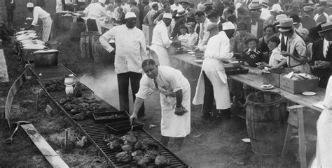 History of Barbecue in America - Martin's Famous Potato Rolls and Bread