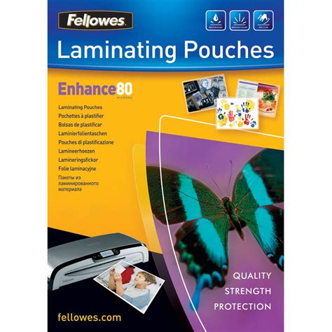 Fellowes Laminating Pouch A3 160 Micron 100 Pack 5306207