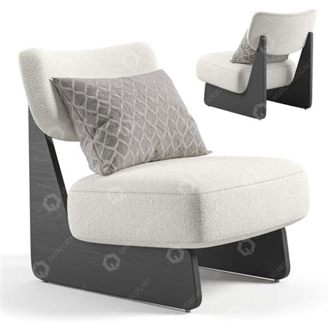 Armchair Castlery Solange Performance Boucle D Model Greatcatalog