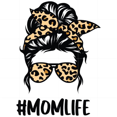 Mom Life Leopard Svg Cricut Craft Room Cricut Vinyl Cricut Monogram