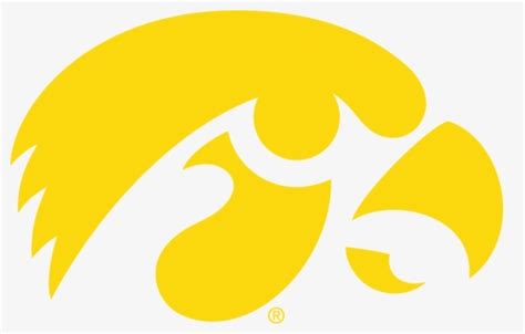 University Of Iowa - Printable Iowa Hawkeyes Logo , Free Transparent Clipart - ClipartKey