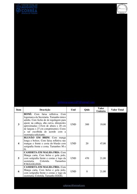 Contrato Assinado Prefeitura Municipal De Augusto Corr A