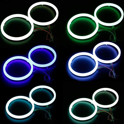 Smd Led Flash Angel Eyes Halo Ring Light Rgb Car Angle Eyes For All