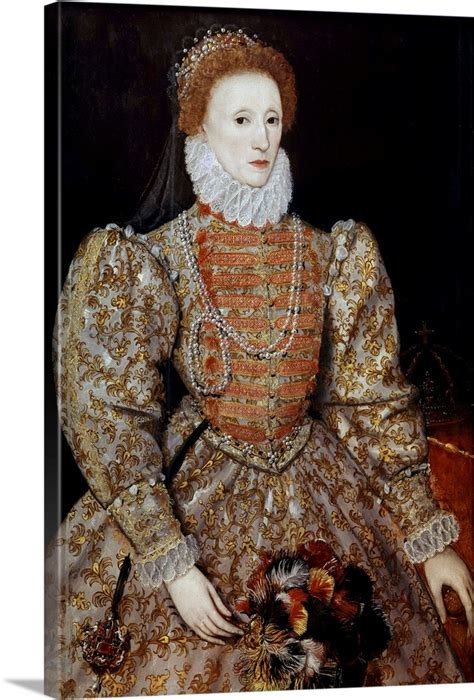 Portrait Of The Queen Of England, Elizabeth I Wall Art, Canvas Prints ...