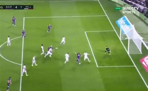 Cierren todo Luis Suárez metió un golazo de taco de espalda