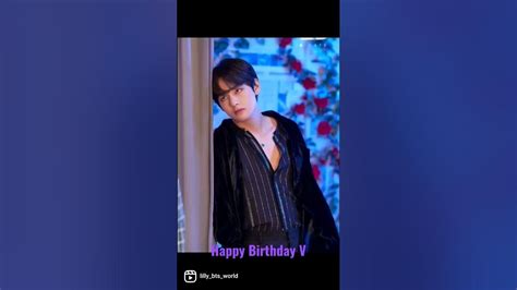 Happy Birthday V V Kimtaehyung Kpop Army Vbirthday Celebration Birthday Jungkook Jimin