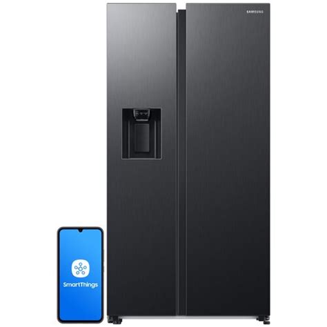 SAMSUNG RS68CG885DB1EF Side By Side AI No Frost 178cm Grafitowa Stal