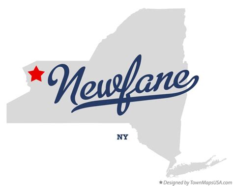 Map Of Newfane Ny New York