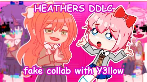 Input Sayori Fnf Heathers X Gacha 😁 Fake Collab With Y3llowx