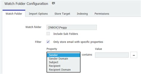 How To Configure Connect To Outlook With A Watch Folder DocuWare