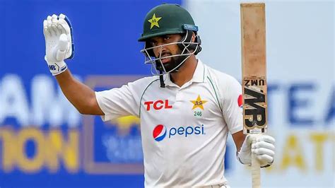 SL Vs PAK Abdullah Shafique Achieves Unique Test Record In Galle Test