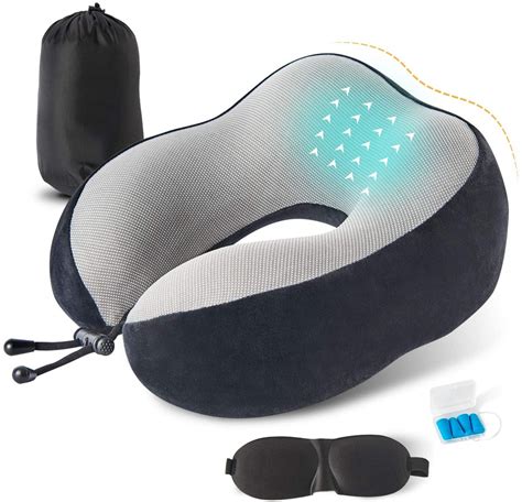 Memory Foam Travel Pillow