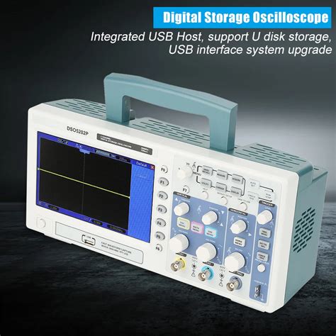 Цифровой запоминающий осциллограф Hantek DSO5202P 200 МГц 2 канала 1 ...