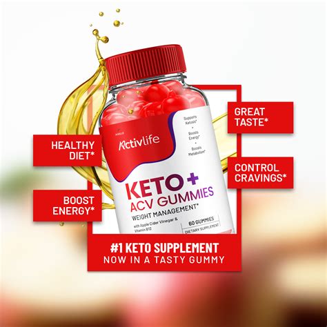 3 Pack Activlife Keto Acv Gummies Advanced Weight Loss Activlife