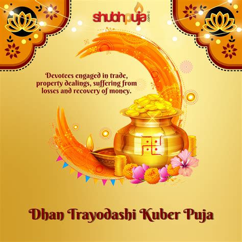 Dhan Trayodashi Kuber Puja - Shubhpuja