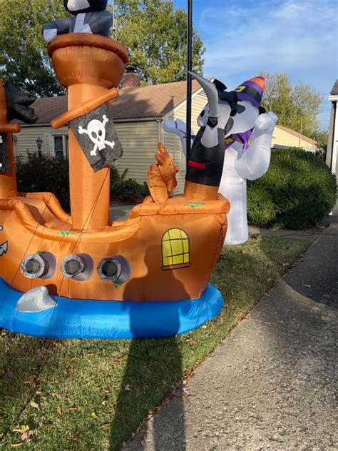 Mo Finance Holidayana Halloween Inflatables Large Ft Pirate