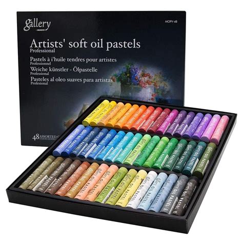 Mungyo Gallery Artist Soft Oil Pastels Set Assorted Colors Jerry