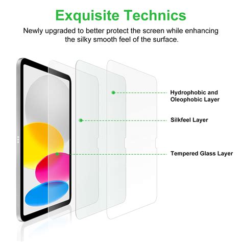 Bioton Silkfeel Matte Glass Screen Protector Compatible With IPad 10th