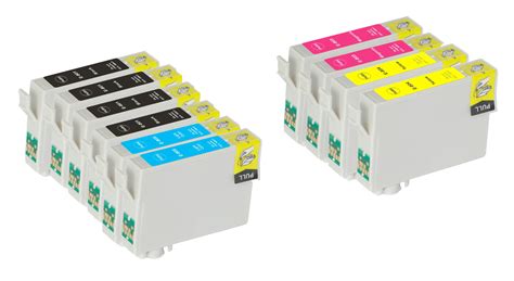 Epson T0801 T0802 T0803 T0804 Ink Cartridge Combo Pack 10 Pcs