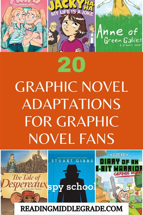 20 Great Graphic Novel Adaptations for Kids