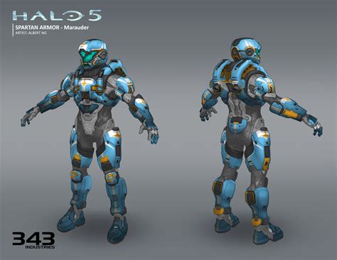 Albert Ng - Halo 5 Armors