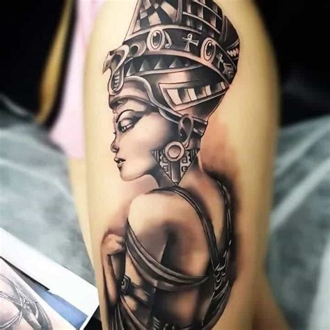 Top 97 Best Nefertiti Tattoo Ideas - [2021 Inspiration Guide ...