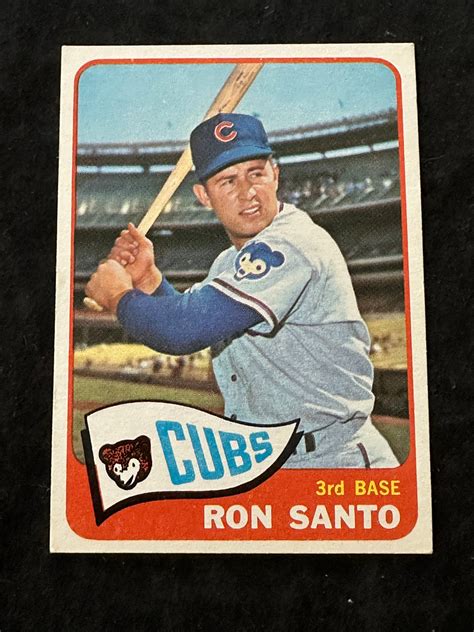 Lot Topps Ron Santo Hof