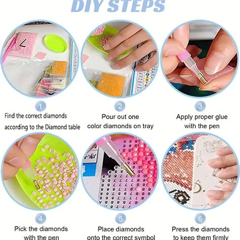 DIY Полный искусственный алмаз Art 5D Алмазная картина Набор - Temu Latvia