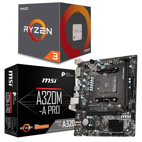 AMD Ryzen 3 1200 AF Wraith Stealth Edition 3 1 GHz 3 4 Ghz MSI