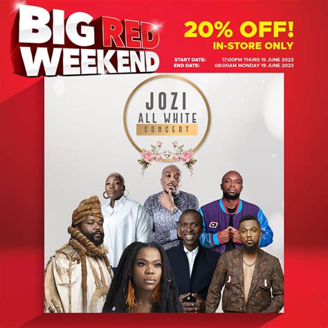 Computicket On Twitter Big Red Weekend Hurry Your Way To Your