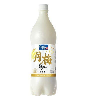 Vinho De Arroz Coreano Makgeolli Sabor Original Ml Kooksoondang