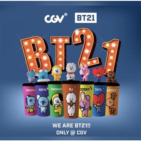 Jual Tumbler BT21 BTS CGV Limited Edition Shopee Indonesia