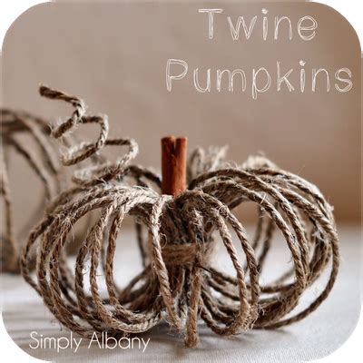 Twine Pumpkins Fall Crafts Diy Fall Fall Thanksgiving