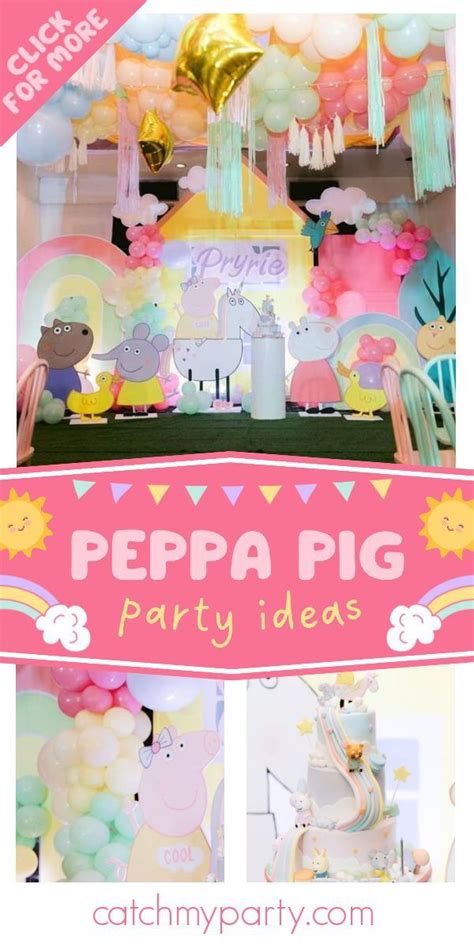 Peppa Pig / Birthday "Pryrie Peppa Pig Birthday" | Catch My Party