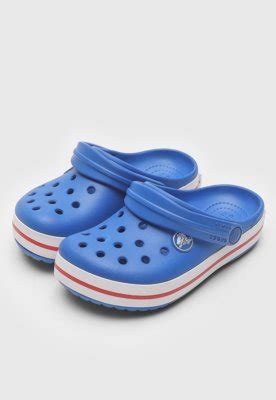 Babuche Infantil Crocs Crocband Clog Azul Compre Agora Dafiti Brasil