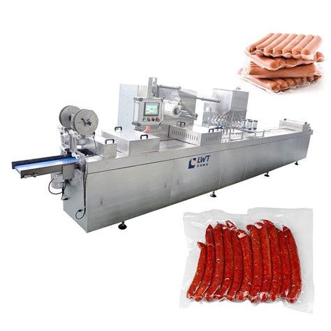 Sausage Meat Packing Machine Sandwich Fruit Film Vacuum Thermoforming