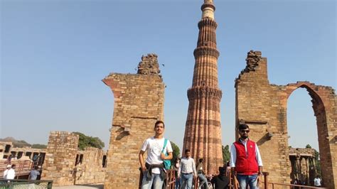 Exploring Qutub Minar Foreigners K Liye Itna Mehanga Youtube