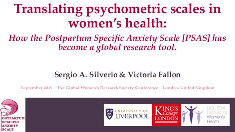 Pdf Translating Psychometric Scales In Womens Health How The