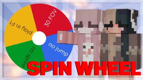 SPIN WHEEL Decides Our Bedwars Challenges Ft XSteamxd YouTube