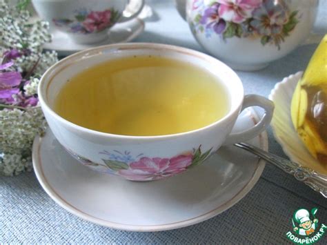 Чай зеленый с ароматными добавками – кулинарный рецепт