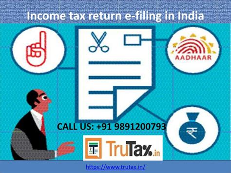 PPT Online Tax Return Filing In India 09891200793 PowerPoint