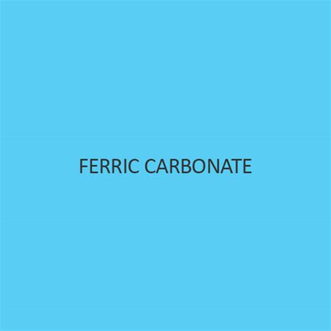 Buy Ferric Carbonate Iron Iii Carbonate At Ibuychemikals Online