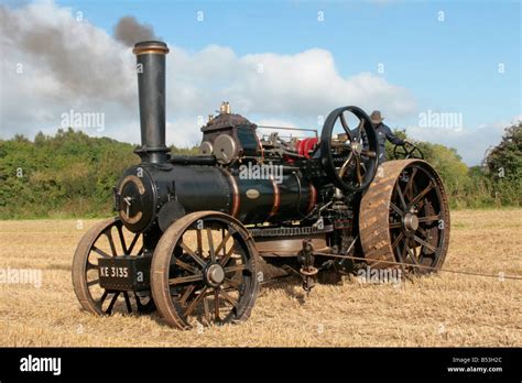 John Fowler And Co Steam Traction Engine Used For Ploughing