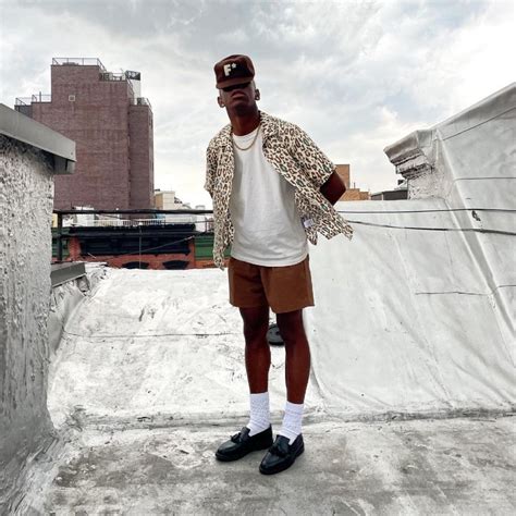 Spotted Tyler The Creator Mixes Brown Hues In Summer Outfit Pause