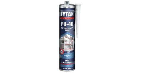 Tytan PU-40 polyuretanový tmel a lepidlo, 300 ml, šedý | strefa.cz